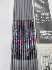 12pk Carbon Express Predator Hot Pursuit 3050 Shafts w Inserts & Nocks: 50894