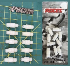 ROCES Inline White Nylon Axles Spacer [ 10 Pack ] Aggressive Recreational Skates