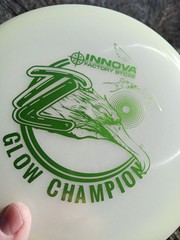 Innova Champion Glow TL Factory Store Release Light Green Foil Stamp 174.9g