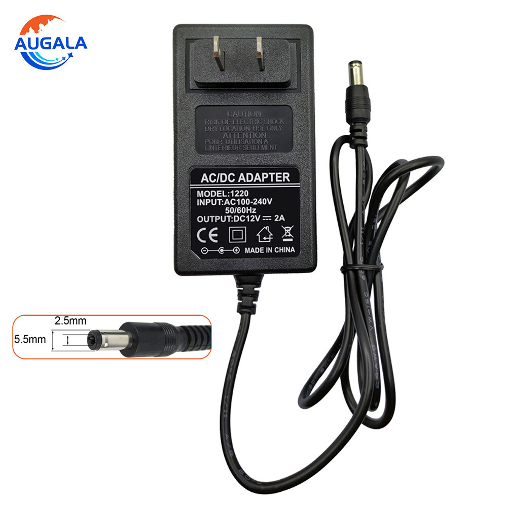 12V (12.6V) 2A Charger AC/DC Adapter Power Supply For Li-ion Lithium Battery New