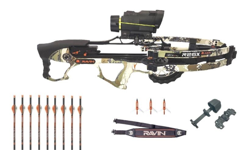 Ravin R26X in XK7 Camo with Garmin XERO X1i Rangefinding Scope NEW!!!