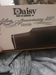 DAISY 880 SILVER EDITION 177 cal shinyExcellent IN BOX w/owners manual bb&pellet