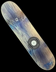 RARE Bastien Salabanzi Vinyl Record Primitive Skateboard Deck Raised Ink NOS NEW