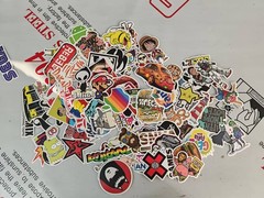 US 100pcs Skateboard Stickers Bomb Vinyl Laptop waterbottle Luggage Decals Dope