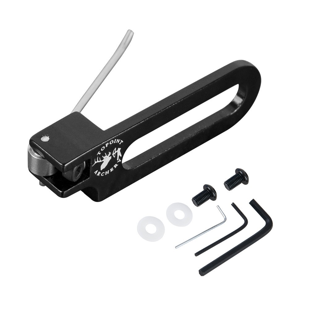 LEFT HAND – Precision Magnetic Arrow Rest Recurve Bow BoltOn Adjustable Aluminum