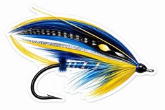 Fly Fishing Salmon Jock Scott Trout Sticker Steelhead Trout Fish