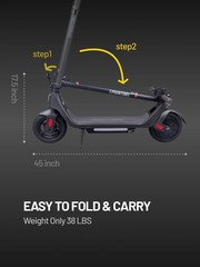 🛴COSTCO SAME A10 PHANTOMGOGO 400W 15MPH 28MI FOLDING E-SCOOTER FOR ADULTS TEENS