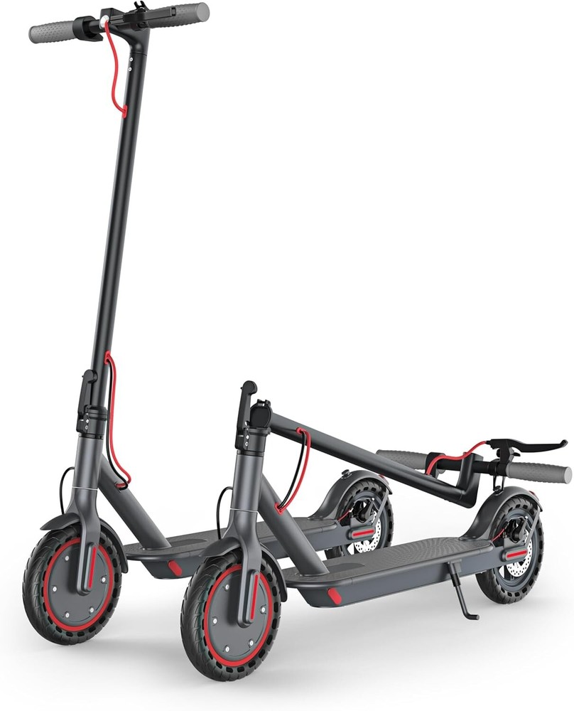 350W Adult Foldable Electric Scooter 15mph Max Speed Motor 8.5″ Tires 20M Range