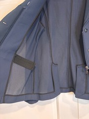 Alessandro Albanese Platinum MotionLite Mesh Show Jacket – Navy Blue – Ladies XL