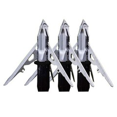 G5 Megameat Broadhead 100 Grain 3 Blades Chisel Tip for Precision Hunting