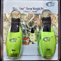 Arborist Throw Line Weight Pouch Bag 2-Pack(8 0z and 12 oz)- Outdoor Tree Climb