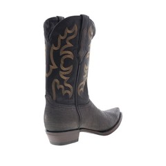 Dingo The Duke DI-107 Mens Black Leather Pull On Cowboy Western Boots 11
