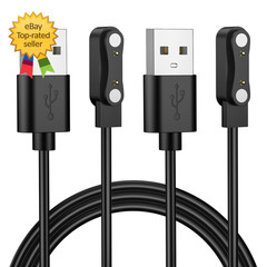 2 Pack for Raycon Bone Conduction Headphones Charger Magnetic USB Charging Cable