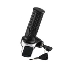 24V 36V 48V Universal Twist Throttle Grips & 2 Keys For Electric Scooter E-Bike