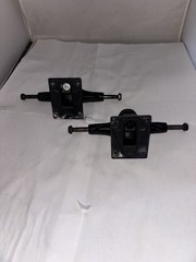 Thunder 7.5” Skateboard Trucks Set Black New Never Used Free Shipping!