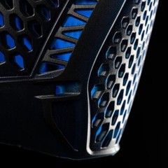 NEW CRBN Carbon Pro Fade Indigo Paintball Airsoft Goggle More Coverage