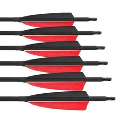 Archery 12/24/36pcs 4″Turkey Feathers 30″ Carbon Arrows Quiver SP500 Hunt Target
