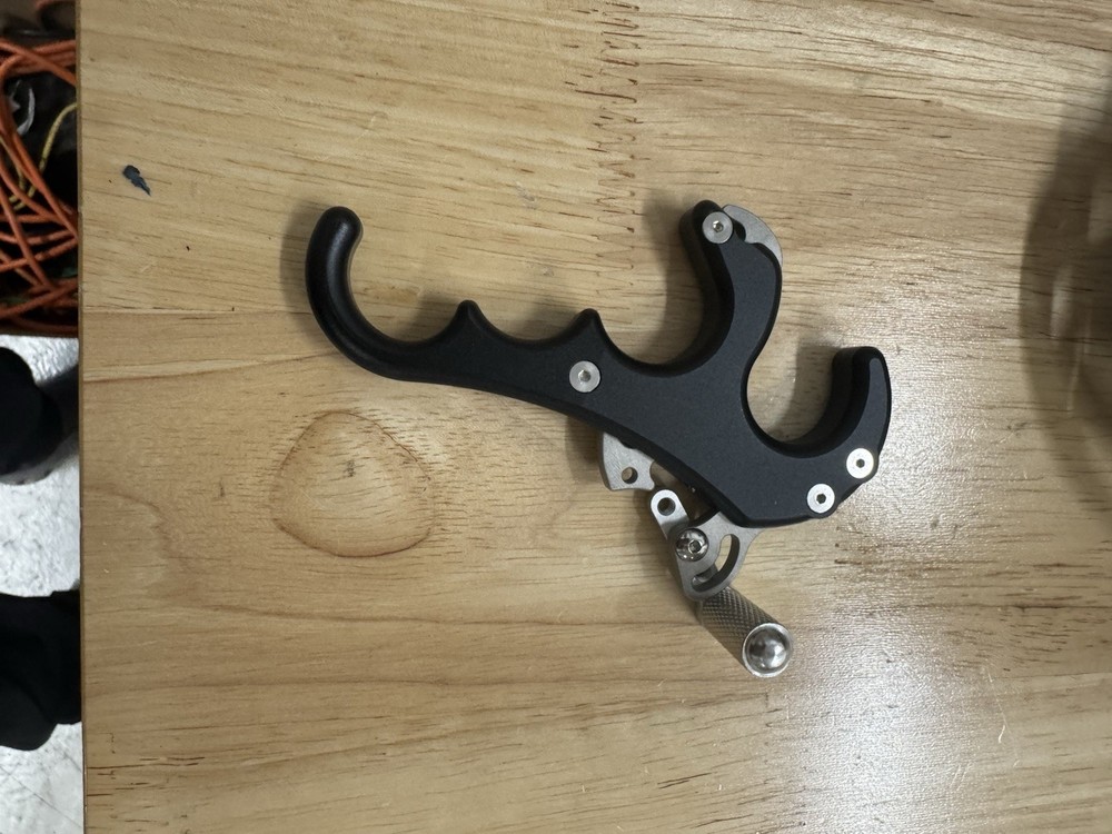 Topoint TP425 Bow Release 4Finger Aluminum Archery Release Aid Auto Caliper Hunt