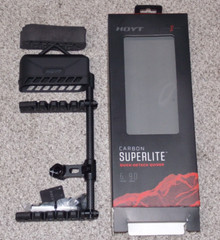 NEW Hoyt Carbon Superlite Quick-Detach 6 Arrow Bow Quiver- Black- Black Out