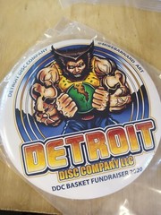 Discraft Full Color Buzzz 177+ The Wolverine By Mike Barnard