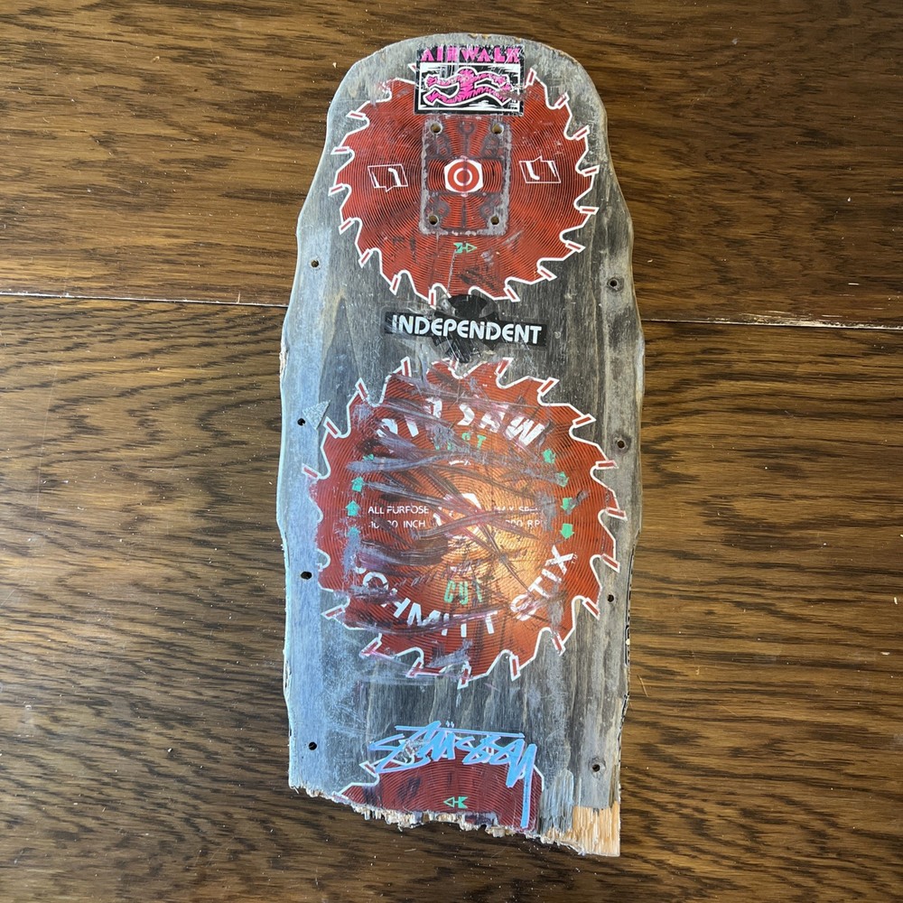 Schmitt Stix Ripsaw Deck (broken) 1980s