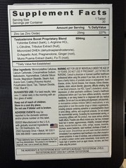 Extenze with Testosterone Boost 30ct Exp: 02/2029