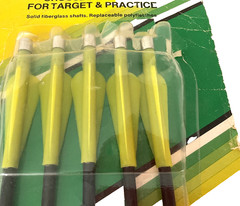 Barnett 14P Crossbow Bolts for Target Practice Plastic Shafts New Open Package