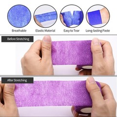 24pcs Self Adhesive Bandage Wraps, 2in 5 Yards, 12 Colors, Vet Wrap for Sport…