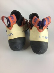 Excellent La Sportiva Solution Women’s Climbing Shoes, White/Lily Orange, W39