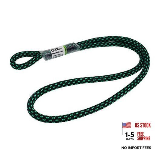 8mm (5/16″) Prusik Loop Pre-Sewn 18 inches / 24 inches Black-18 Inch