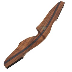 60″ Takedown Recurve Bow 25-60lbs Hunting Wooden Bow Archery Adult Shoot Target