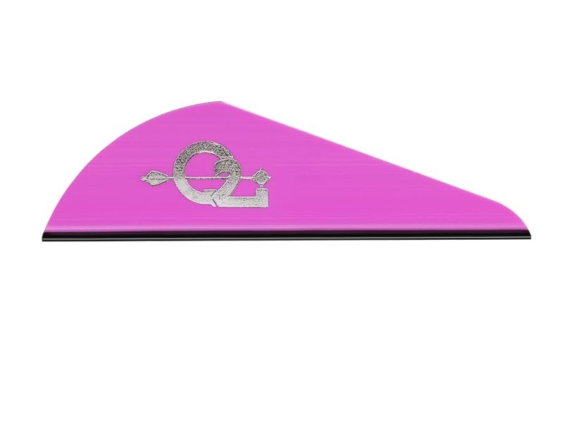 Rapt-X | 2.0″ | 36pk | Purple High-Performance Arrow Fletching Vanes with Tri…