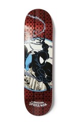 RARE HUF x Marvel Spider-Man limited 300 Red Glitter Foil 8.25 Skateboard Deck