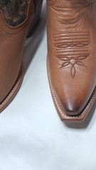 Dan Post DP4398 Men’s Western Equestrian Boots Brown Premium Leather Size 8.5