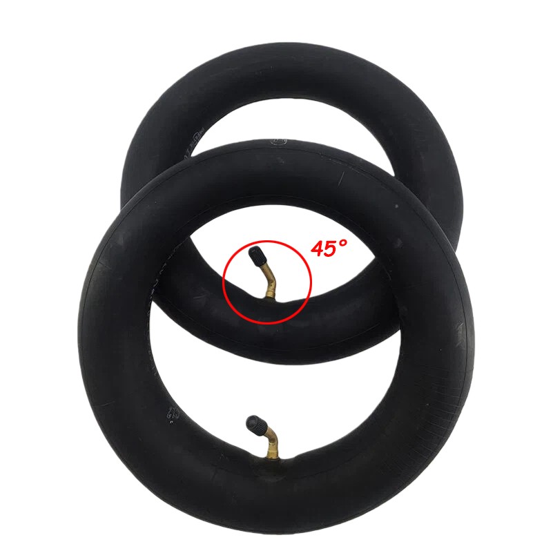 2X 80/65-6 Tire 10×2.50 Tube 90° for Kugoo M4 Quick 3 Zero 10X Electric Scooter