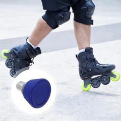 Roller Skate Toe Stoppers Replacement 5/8 in Rubber Skate Stoppers Plugs with…