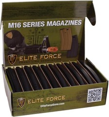 Elite Force , Black 140 Rounds, Pack of 10