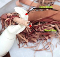 Genuine Leather Stock Whip Heavy Duty 04 to 12 Feet Long 16 Plaited Bull Whip