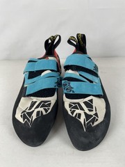 Excellent La Sportiva Otaki Men’s Climbing Shoes, Blue/Flame, M46