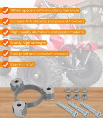 Wheel Spacers For Razor Dirt Quad 24v 36v Increase Stability & Prevent Tip-Overs