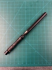 CRBN IC SS8 barrel (BLACK) with Stainless Steel .689 insert: AC thread. Rare!