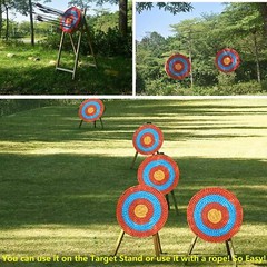 50CM Field Point Archery Target Solid Straw for Bow and Arrow Shooting Practice