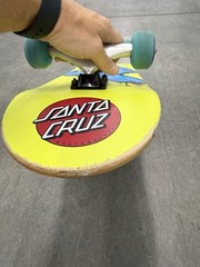 Santa Cruz Skateboard with Lightweight Aluminium Trucks -large Size EUC