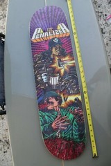 101 Gabriel Rodriguez Punisher ‘Penalizer’ Prime 8x31in Rare 90s Skateboard Deck