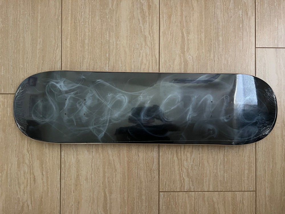 Supreme Black Smoke Skateboard Deck FW19 IN HAND 100% Authentic (NEW SEALED)