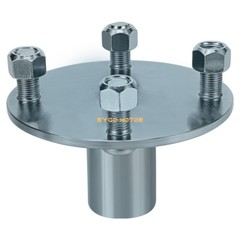 4″ x 4″ Go-Kart Live Axle Hub with 1″ to 3/4″ Step-Down for Gokart, Quad, ATV
