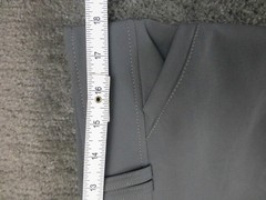 Dover Saddlery Pants Grey Breeches Full Seat Tapered Equestrian Riding Sz 32