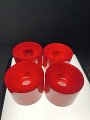 NOS Vintage Logan 5 Park Rider Skateboard Wheels 1970s Rare Original Unused Road