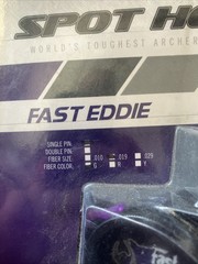 Spot Hogg – Fast Eddie Wrapped Bow Sight Single 1-Pin .019 Green – Right Hand