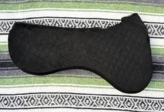Total Saddle Fit – English – SQUISH PAD – Dressage – Medium (17.5-18″) – Black